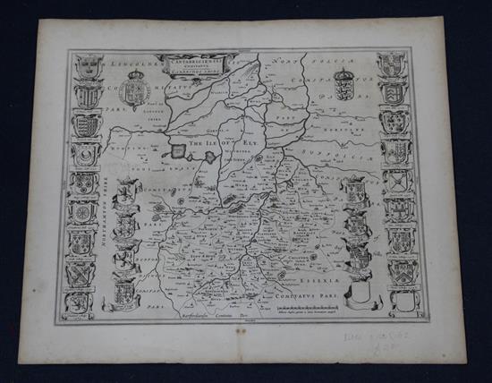 A collection of ten unframed engraved maps:-